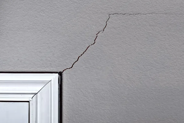 Small cracks in walls or roof can allow rainwater to enter inside.