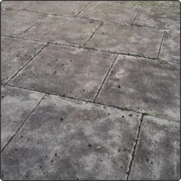 Current Condition of the Stone Terrace