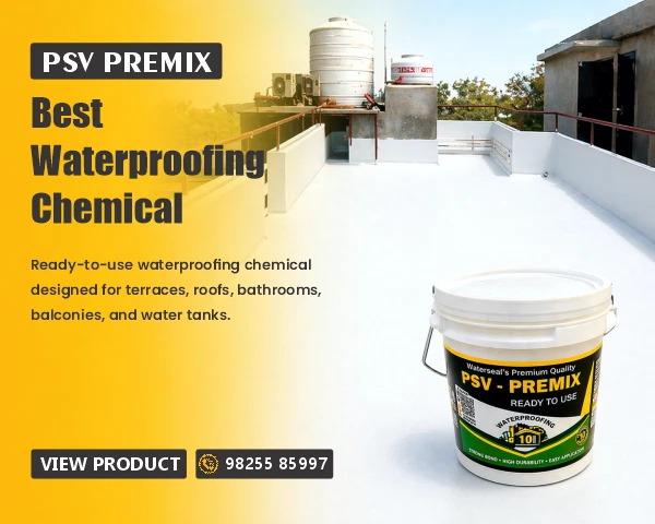 Best Terrace Waterproofing Chemicals- PSV Premix