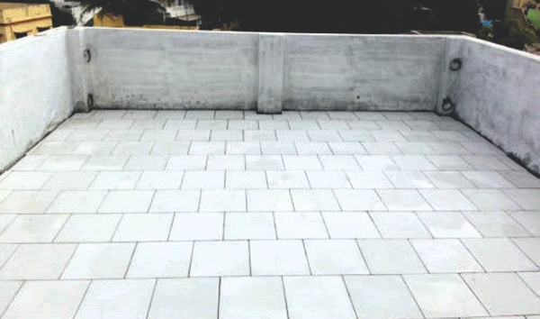 Tile or Stone Joints Have Open Gaps Causing Leakage